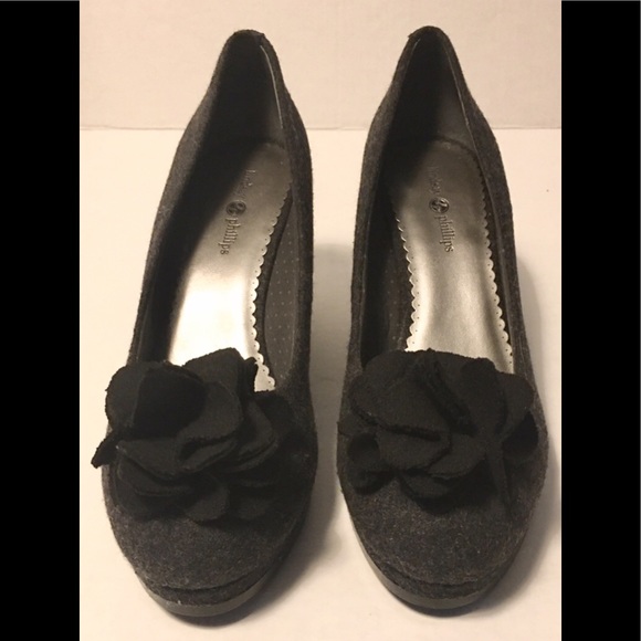 Lindsay Phillips Kristen Wedged Heels - Picture 1 of 8